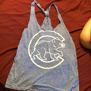 Women’s blue tank top- Major League Baseball